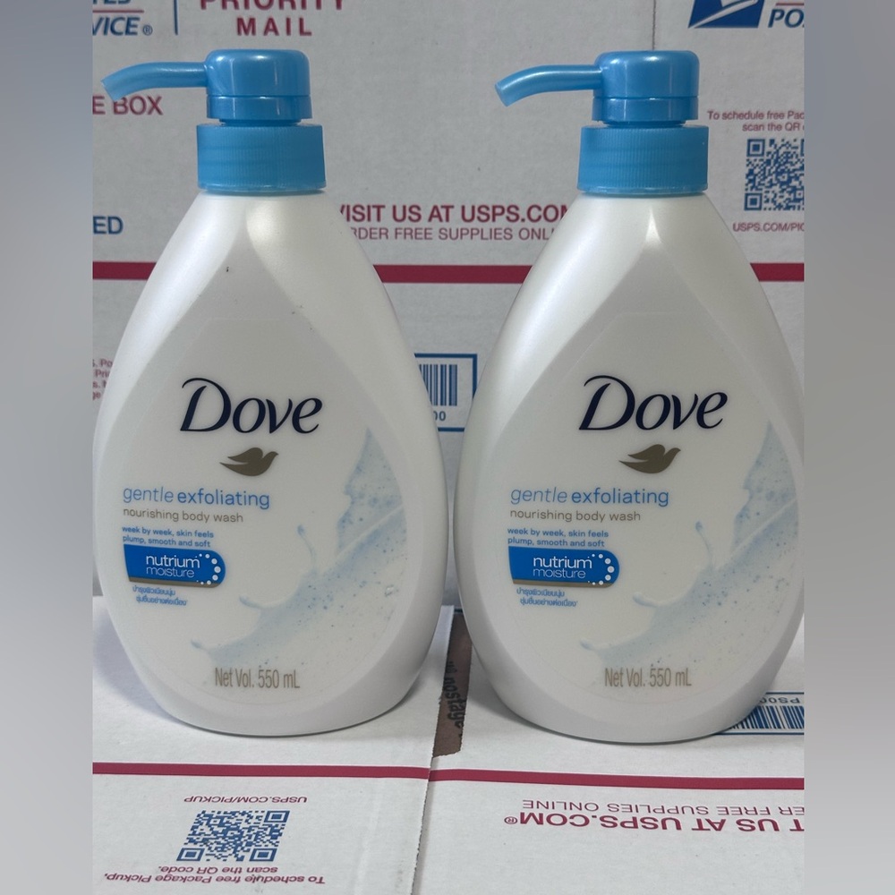 Dove Gentle Exfoliating Nourishing Body Wash Nutrium Moisture Smooth